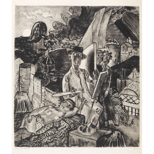 FRITZ EDUARD PAULI : 'Maler' (DOBIASCHOFSKY AUKTIONEN AG)