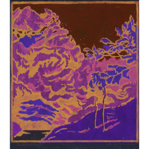 MAX BURGMEIER : 'Parklandschaft' (DOBIASCHOFSKY AUKTIONEN AG)