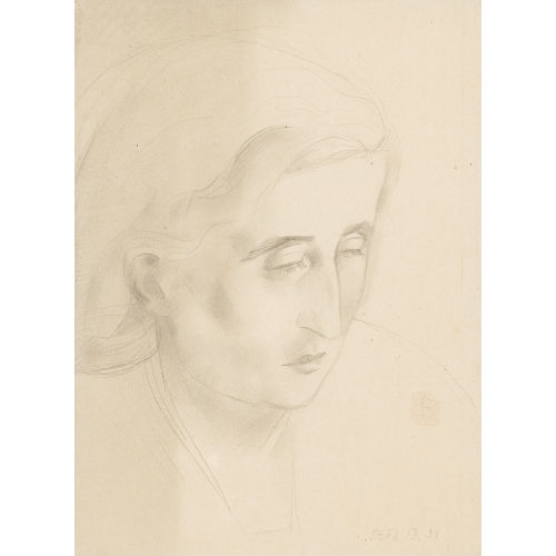 RODOLPHE THEOPHILE BOSSHARD : T�te de femme (DOBIASCHOFSKY AUKTIONEN AG)