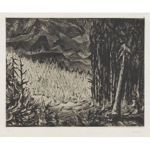 FRITZ EDUARD PAULI : Waldlandschaft (DOBIASCHOFSKY AUKTIONEN AG)