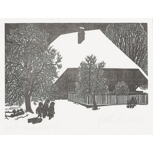 EMIL ZBINDEN : 'Winter im Emmental' (DOBIASCHOFSKY AUKTIONEN AG)