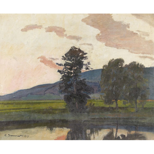 GUSTAVE JEANNERET : La vieille Thi�lle (DOBIASCHOFSKY AUKTIONEN AG)