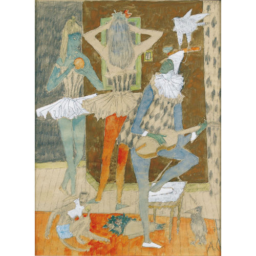 ALOIS CARIGIET : 'Harlequinade' (DOBIASCHOFSKY AUKTIONEN AG)