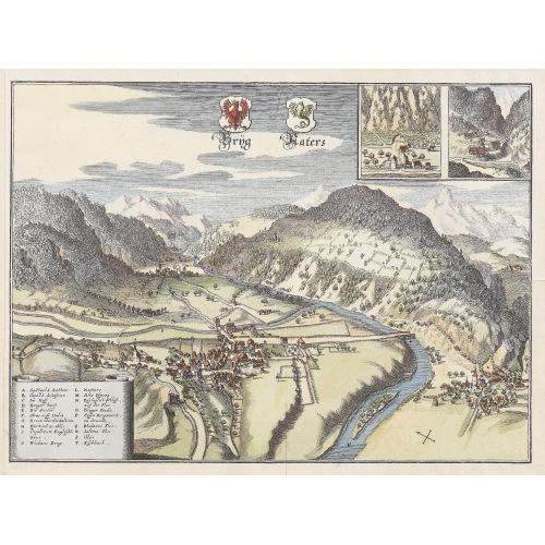 MATTH�US I MERIAN : 'Bryg. Naters' (DOBIASCHOFSKY AUKTIONEN AG)