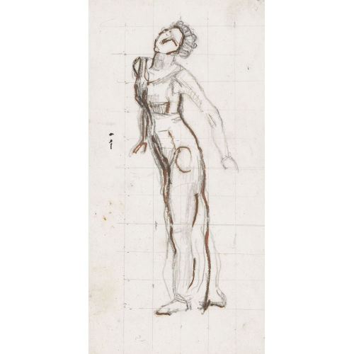 FERDINAND HODLER : Studie zu 'Blick in die Unendlichkeit' (DOBIASCHOFSKY AUKTIONEN AG)