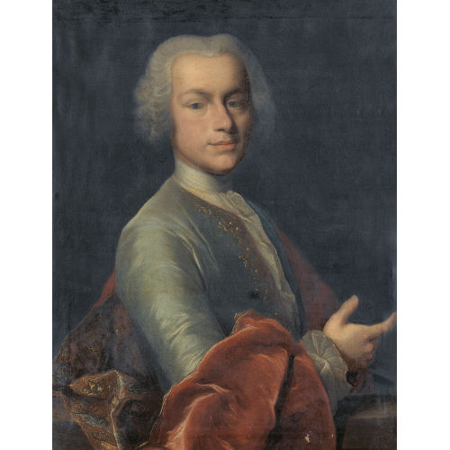 JOHANN RUDOLF DAELLIKER : Portr�t des Franz Christoph M�ller (DOBIASCHOFSKY AUKTIONEN AG)