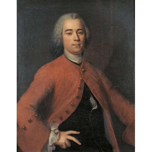 JAKOB EMANUEL HANDMANN : Portr�t des Johann Rudolf Marcuard (DOBIASCHOFSKY AUKTIONEN AG)