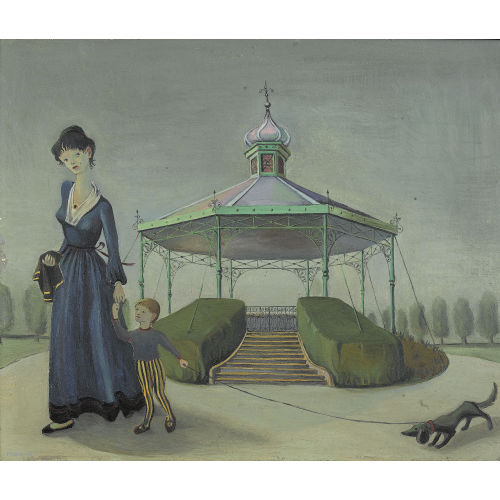ERICH) RICCO (EIGTL. WASSMER : 'Le pavillon de musique' (DOBIASCHOFSKY AUKTIONEN AG)