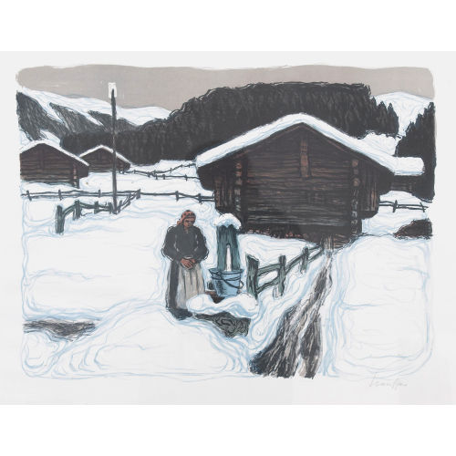 FRED STAUFFER : Winterzeit (DOBIASCHOFSKY AUKTIONEN AG)