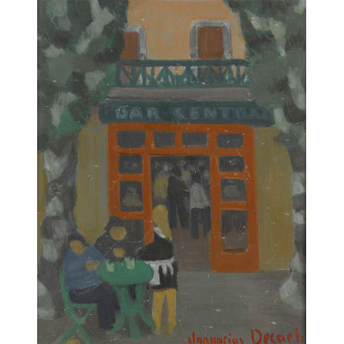 ALBERT JANUARIUS DI DECARLI : 'Bar Central' (DOBIASCHOFSKY AUKTIONEN AG)