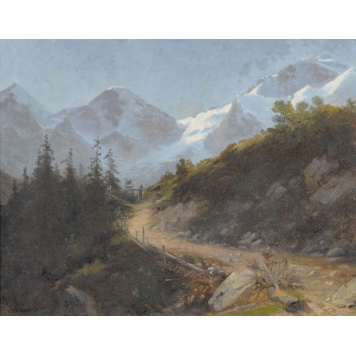 FRAN�OIS VUAGNAT : 'M�nch et Jungfrau' (DOBIASCHOFSKY AUKTIONEN AG)