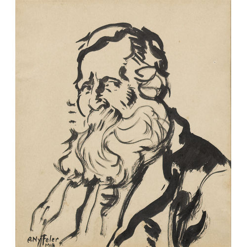 ALBERT NYFELER : B�rtiger Mann (DOBIASCHOFSKY AUKTIONEN AG)