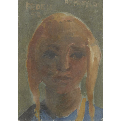 FRANCESCO FEDELI : Portr�t eines M�dchens (DOBIASCHOFSKY AUKTIONEN AG)