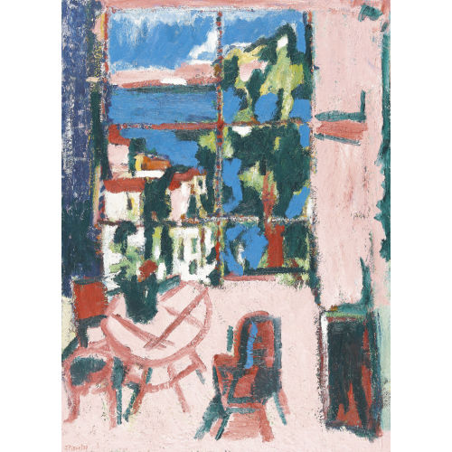 JEAN-LOUIS PIGUET : 'Terrasse � Cannes' (DOBIASCHOFSKY AUKTIONEN AG)