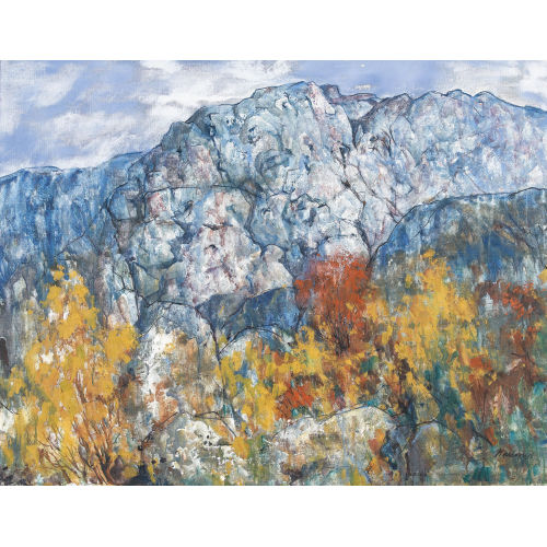 EERIK HAAMER : Herbstliche Berglandschaft (DOBIASCHOFSKY AUKTIONEN AG)