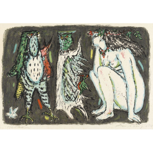 ALOIS CARIGIET : 'Confrontation' (DOBIASCHOFSKY AUKTIONEN AG)