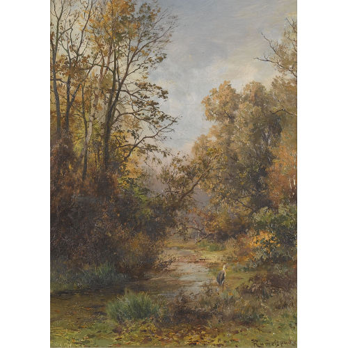 JOSEPH RUMMELSPACHER : 'Herbstwald' (DOBIASCHOFSKY AUKTIONEN AG)