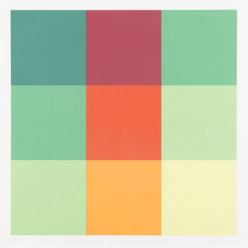 RICHARD PAUL LOHSE : Quadrate (DOBIASCHOFSKY AUKTIONEN AG)