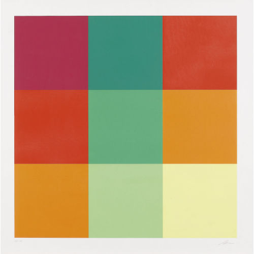 RICHARD PAUL LOHSE : Quadrate (DOBIASCHOFSKY AUKTIONEN AG)
