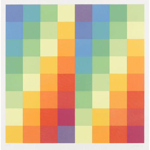 RICHARD PAUL LOHSE : Geometrische Komposition (DOBIASCHOFSKY AUKTIONEN AG)