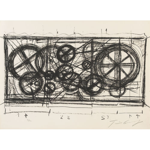 JEAN TINGUELY : Maschinenkonstruktion (DOBIASCHOFSKY AUKTIONEN AG)