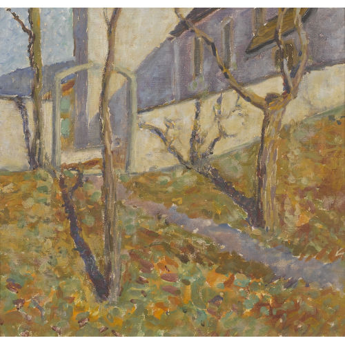 MARTIN LAUTERBURG : 'Kirche von Saanen' (DOBIASCHOFSKY AUKTIONEN AG)