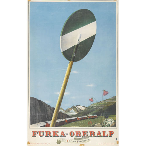HERBERT LEUPIN : 'Furka-Oberalp' (DOBIASCHOFSKY AUKTIONEN AG)