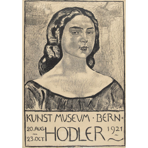 CUNO AMIET : 'Kunstmuseum Bern, Hodler 1921' (DOBIASCHOFSKY AUKTIONEN AG)