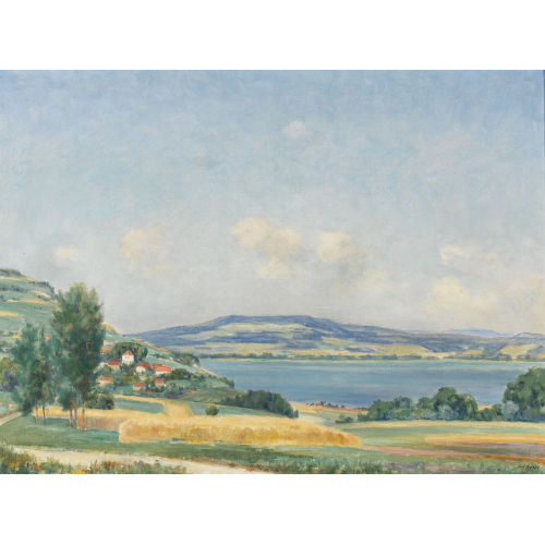 HANS ARNOLD DAEPP : 'Mur, Lac de Morat' (DOBIASCHOFSKY AUKTIONEN AG)