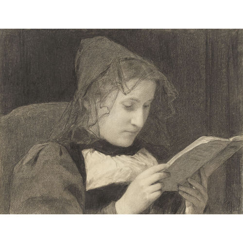 ALBERT ANKER : Lesende junge Frau in Tracht (DOBIASCHOFSKY AUKTIONEN AG)