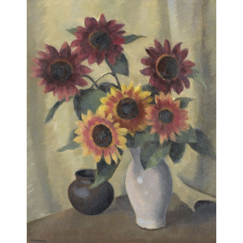 ADOLF HOLZMANN : 'Sonnenblumen' (DOBIASCHOFSKY AUKTIONEN AG)