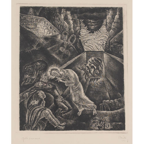 FRITZ EDUARD PAULI : 'Gethsemane' (DOBIASCHOFSKY AUKTIONEN AG)
