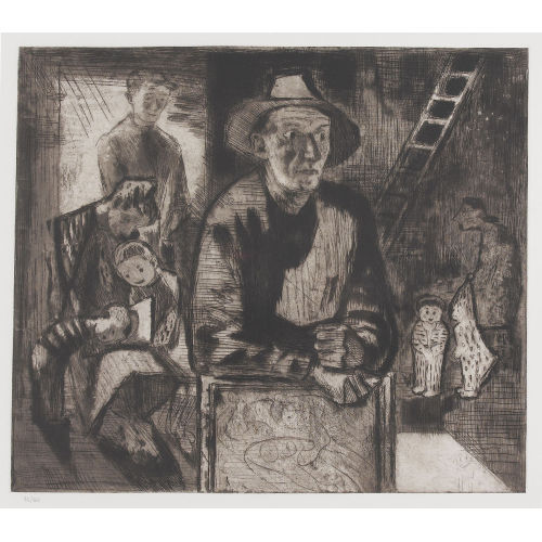 FRITZ EDUARD PAULI : Familie des Malers (DOBIASCHOFSKY AUKTIONEN AG)