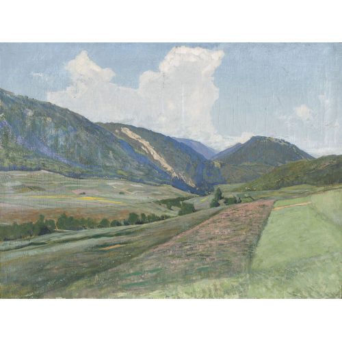 PAUL (LEO-PAUL-SAMUEL) ROBERT : Sommerliche Juralandschaft (DOBIASCHOFSKY AUKTIONEN AG)