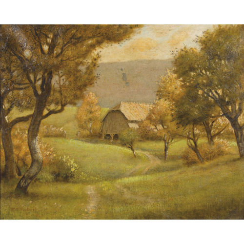 PAUL ANDRE FELIX ROBERT : 'La vieille tuilerie' (DOBIASCHOFSKY AUKTIONEN AG)