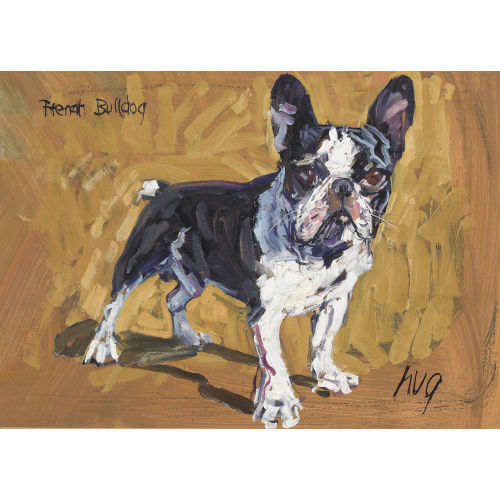 FRITZ HUG : 'French Bulldog' (DOBIASCHOFSKY AUKTIONEN AG)