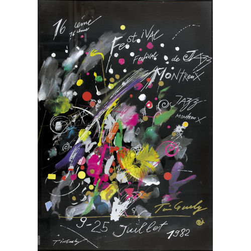 JEAN TINGUELY : 'Festival Montreux 1982' (DOBIASCHOFSKY AUKTIONEN AG)