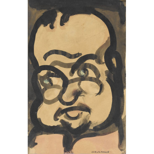 GEORGES ROUAULT : 'L′homme aux lorgnons' (DOBIASCHOFSKY AUKTIONEN AG)