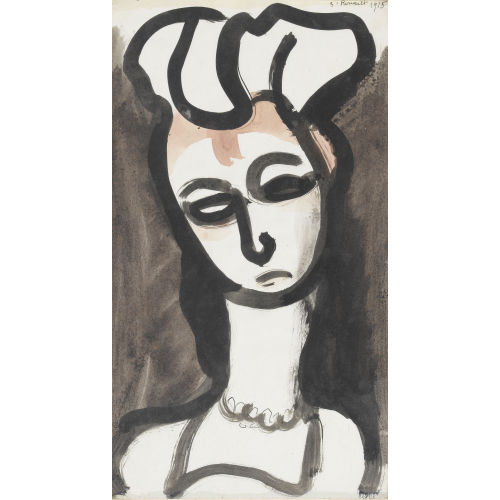 GEORGES ROUAULT : 'Demoiselle d′honneur de Ranavalo' (DOBIASCHOFSKY AUKTIONEN AG)