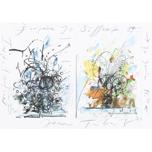 JEAN TINGUELY : 'Fontaine Jo Siffert' (DOBIASCHOFSKY AUKTIONEN AG)