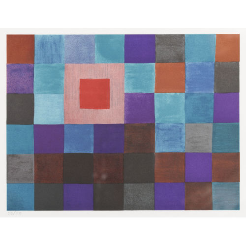JOHANNES ITTEN : 'Rotquadrat' (DOBIASCHOFSKY AUKTIONEN AG)