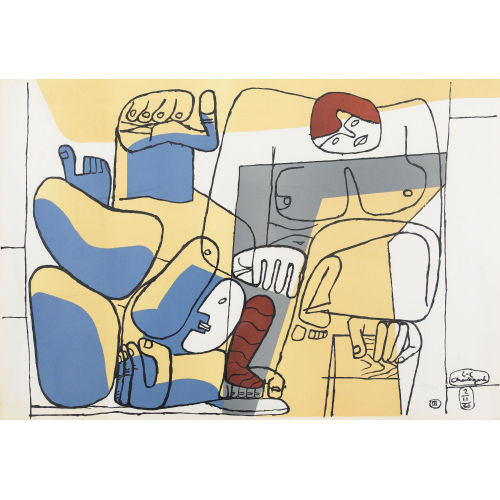 CHARLES-�DOUARD) LE CORBUSIER (EIGTL. JEANNERET : 'Ch�te de Barcelone, 1939' (DOBIASCHOFSKY AUKTIONEN AG)