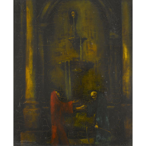 WALTER KREBS : Der Tod am Brunnen (DOBIASCHOFSKY AUKTIONEN AG)