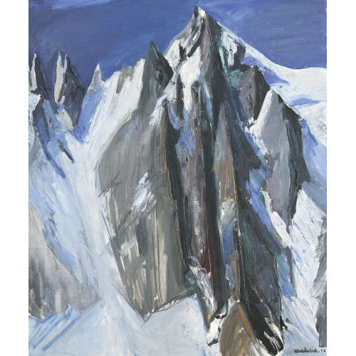 EDMUND WUNDERLICH : 'Mont Blanc de Tacul' (DOBIASCHOFSKY AUKTIONEN AG)