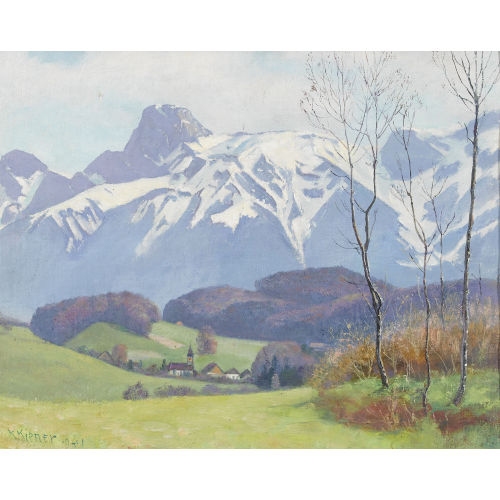 ROBERT KIENER : 'Stockhorn II' (DOBIASCHOFSKY AUKTIONEN AG)