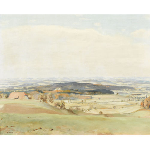 RUDOLF M�LLER : Landschaft bei Zuzwil (DOBIASCHOFSKY AUKTIONEN AG)