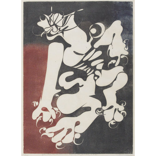 OTTO TSCHUMI : 'Le chat fou' (DOBIASCHOFSKY AUKTIONEN AG)