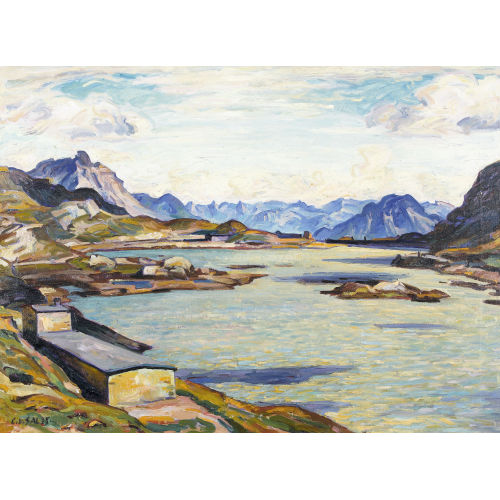 CARL ALBERT VON SALIS-SOGLIO : Der Julierpass in Graub�nden (DOBIASCHOFSKY AUKTIONEN AG)