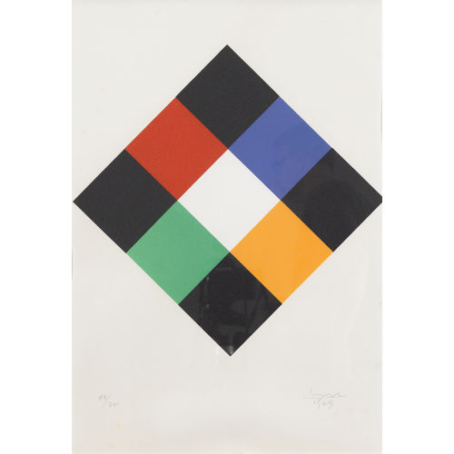 MAX BILL : Geometrische Figur (DOBIASCHOFSKY AUKTIONEN AG)