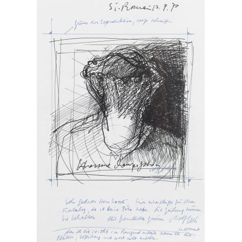 ROLF ISELI : 'Homme champignon' (DOBIASCHOFSKY AUKTIONEN AG)